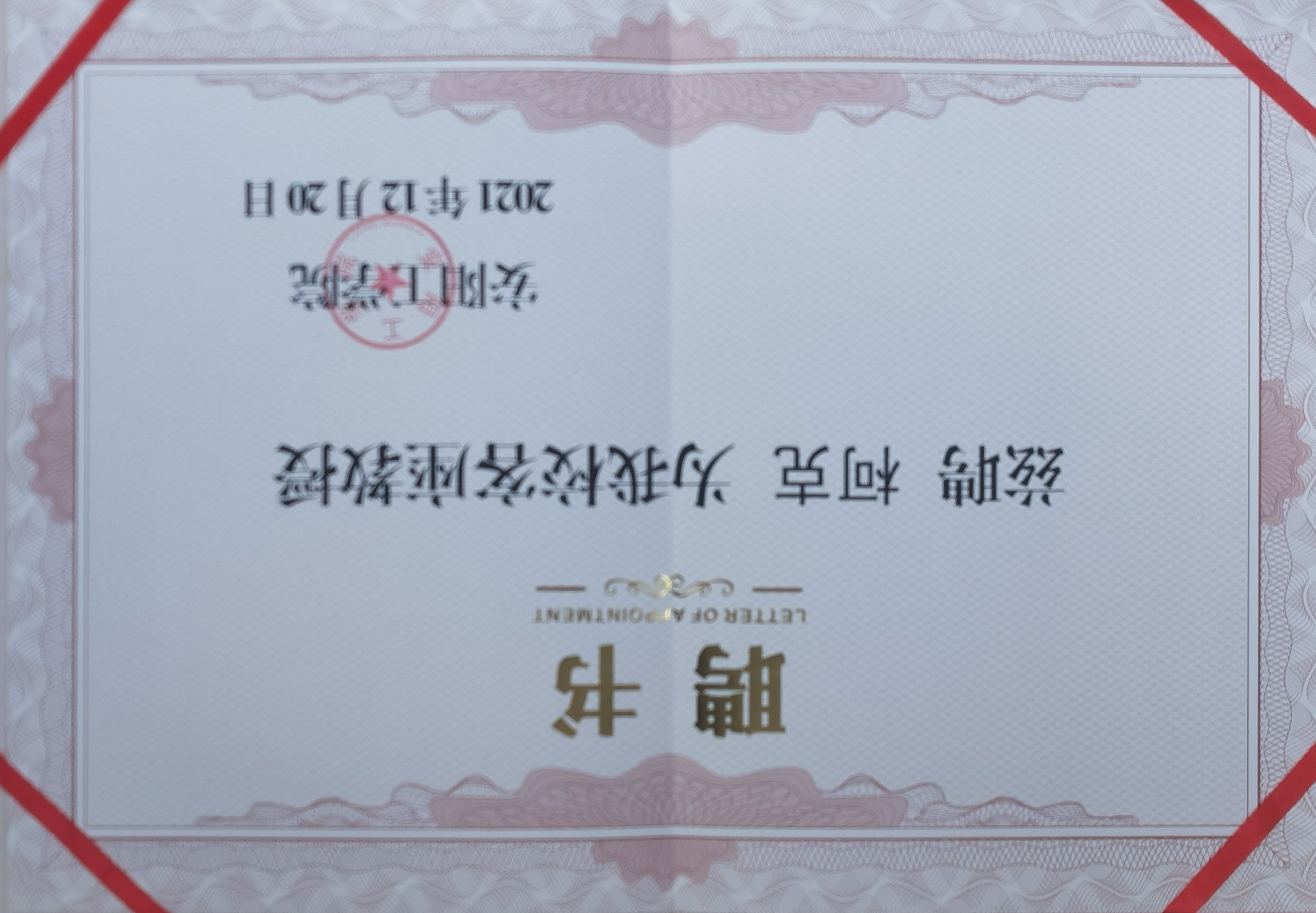 克能(néng)創始人(rén)柯克受聘安陽工(gōng)學院客座教授（2021年(nián)12月(yuè)31日(rì)）