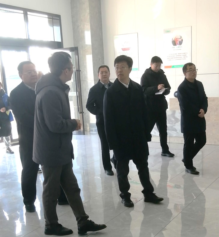 安陽市(shì)市(shì)長(cháng)高(gāo)永莅臨克能(néng)新能(néng)源調研（2024年(nián)1月(yuè)4日(rì)）