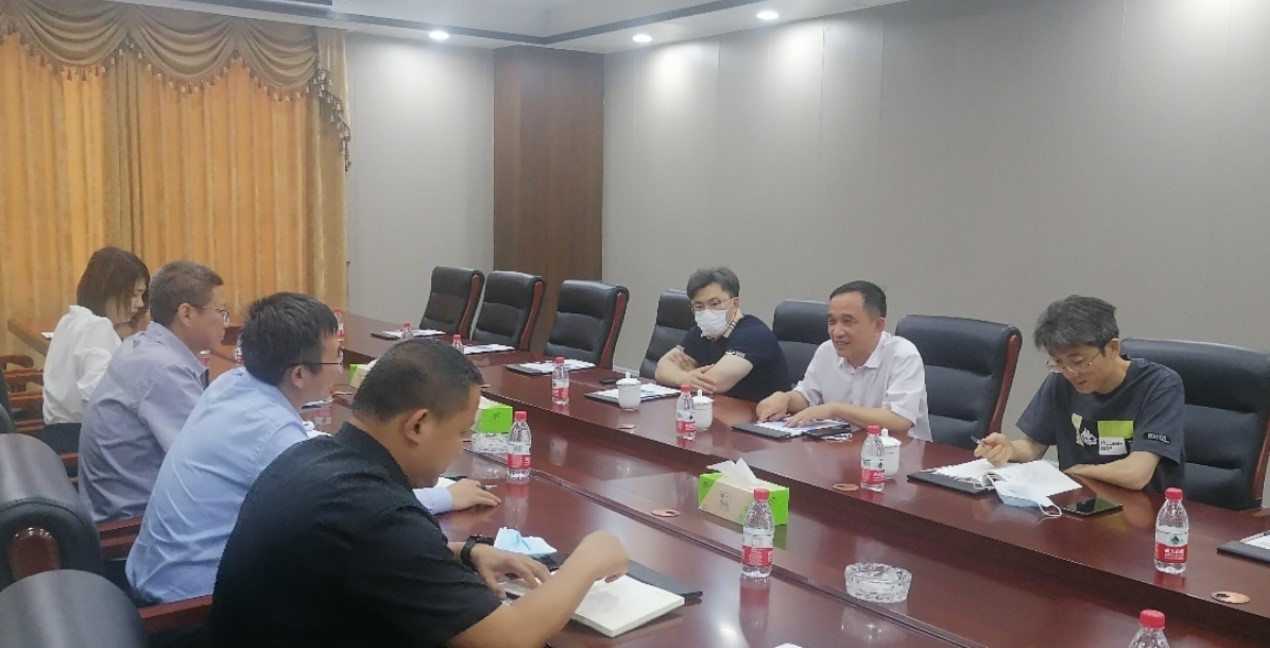 安陽市(shì)示範區(qū)稅務局長(cháng)史社江一(yī)行(xíng)到(dào)克能(néng)指導稅務政策（2022年(nián)5月(yuè)23日(rì)）