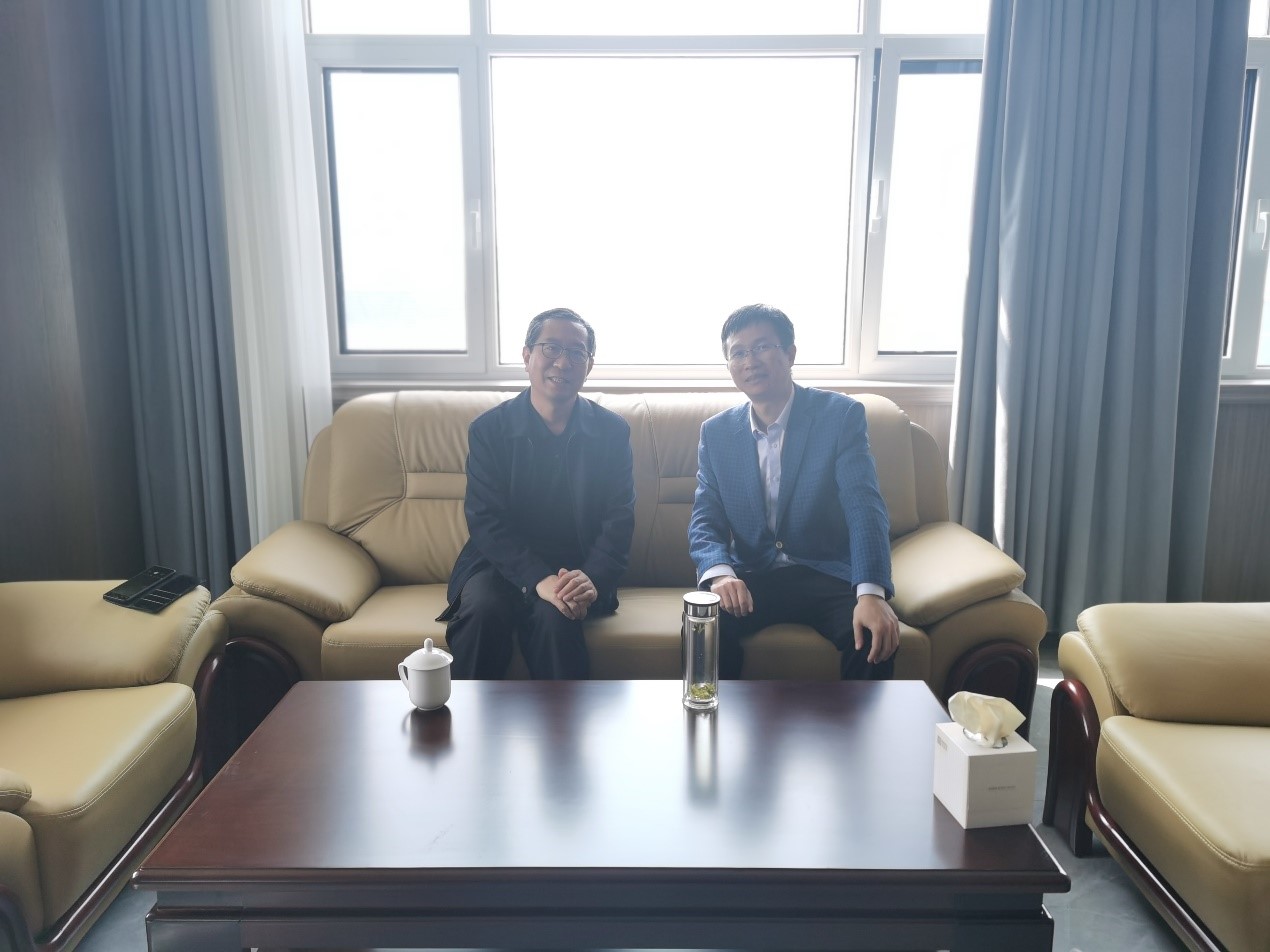 安陽市(shì)政府副秘書(shū)長(cháng)、辦公室主任史景山(shān)莅臨克能(néng)指導工(gōng)作(zuò)（2021年(nián)4月(yuè)15日(rì)）