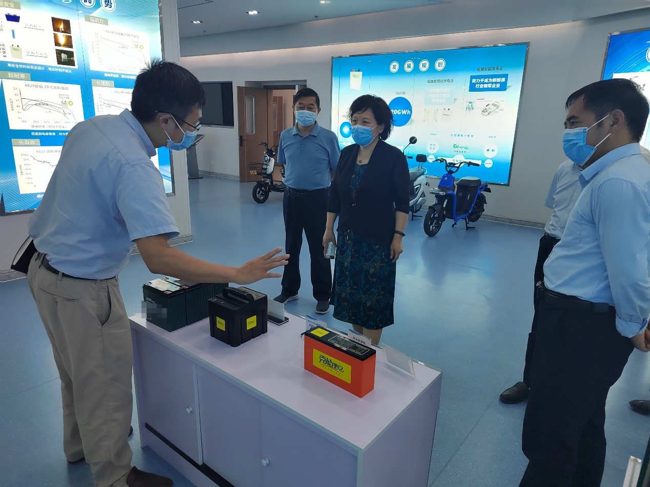 安陽市(shì)委常務副秘書(shū)長(cháng)、辦公室主任劉平一(yī)行(xíng)莅臨克能(néng)調研（2022年(nián)5月(yuè)31日(rì)）