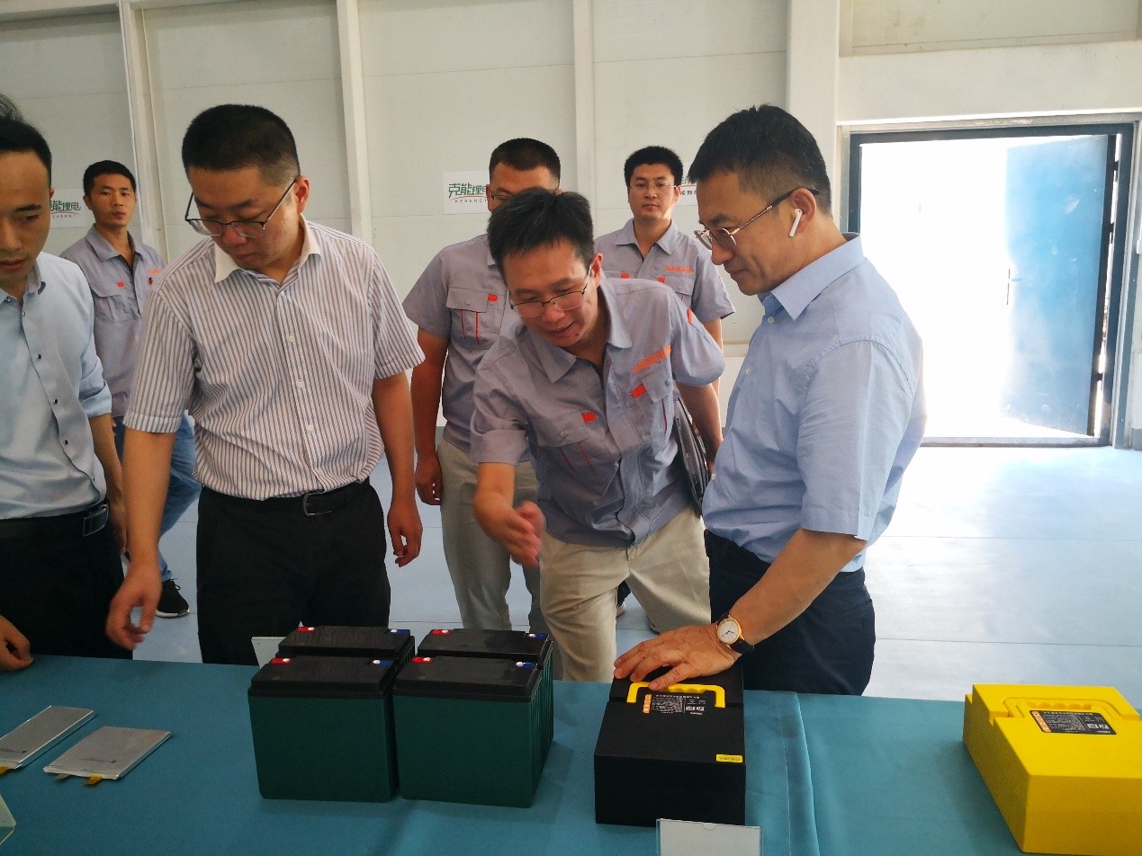 中金(jīn)彙融蔣興權總經理(lǐ)一(yī)行(xíng)到(dào)克能(néng)新能(néng)源現(xiàn)場(chǎng)考察（2020年(nián)7月(yuè)6日(rì)）