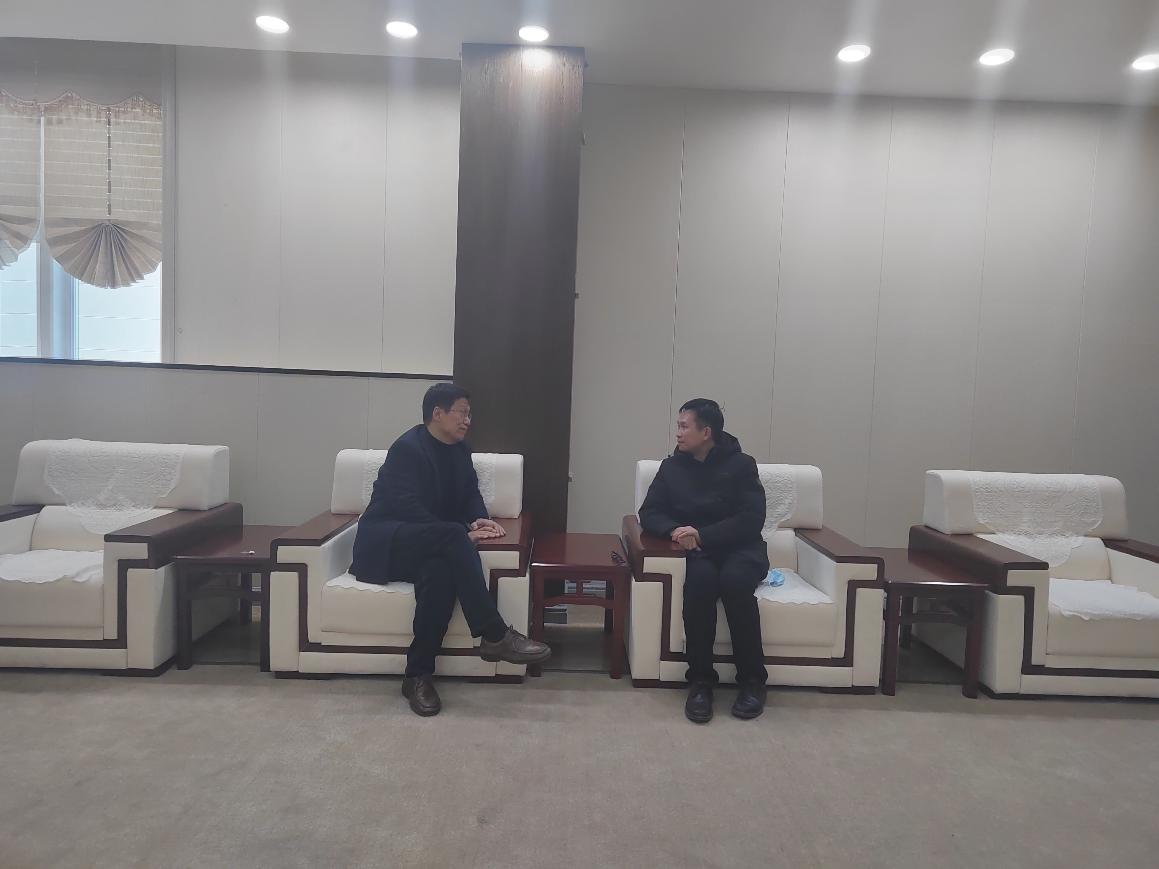 安陽縣檢察長(cháng)呼雪(xuě)峰莅臨克能(néng)調研（2022年(nián)2月(yuè)22日(rì)）