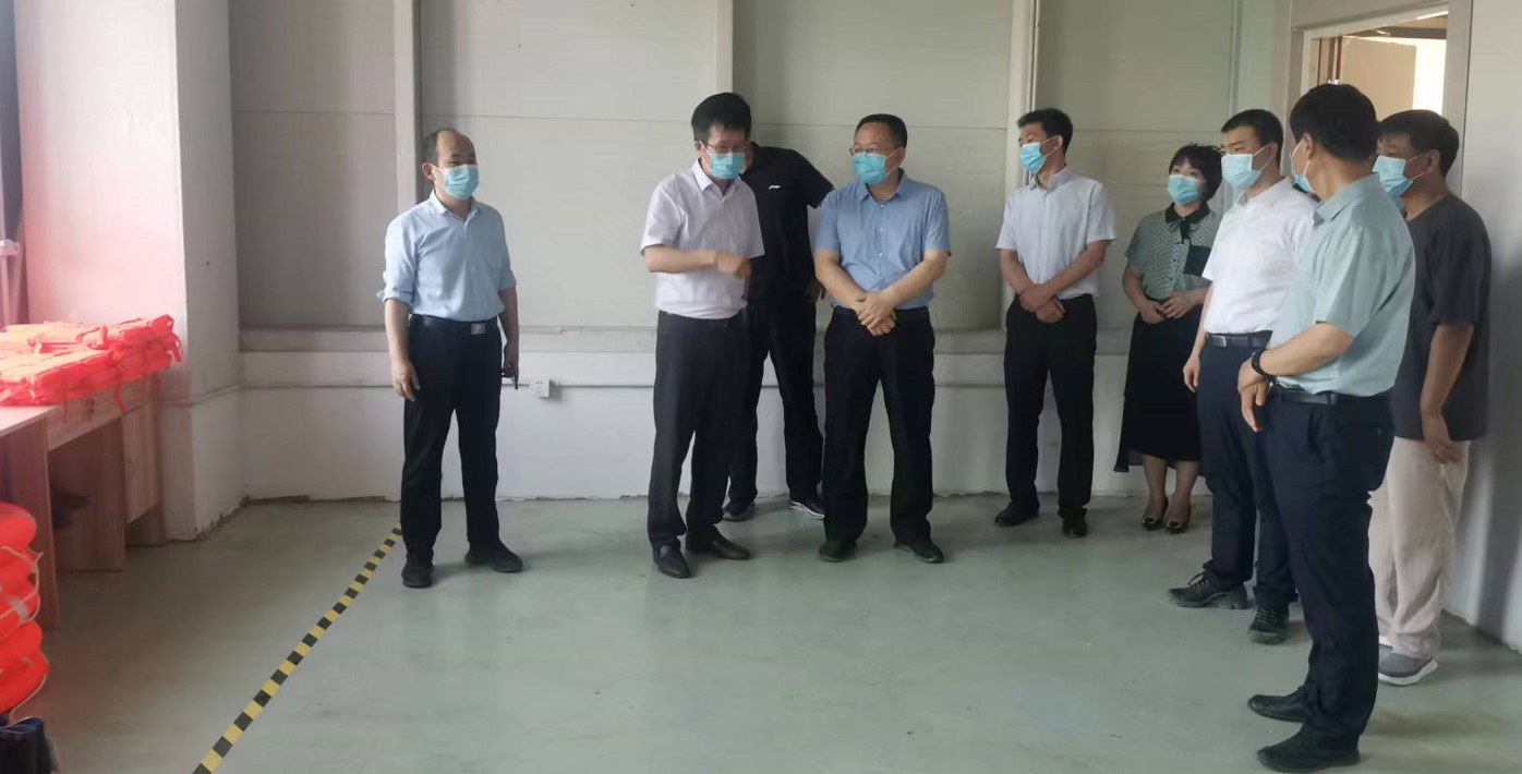 安陽縣委書(shū)記邢振東(dōng)到(dào)克能(néng)檢查指導防汛準備工(gōng)作(zuò)（2022年(nián)5月(yuè)28日(rì)）