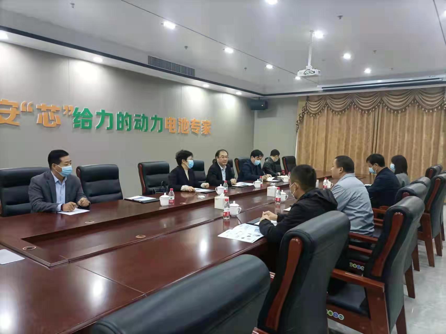 河(hé)南(nán)省地(dì)方金(jīn)融監管局領導一(yī)行(xíng)莅臨克能(néng)災後重建對(duì)口幫扶（2021年(nián)10月(yuè)26日(rì)）