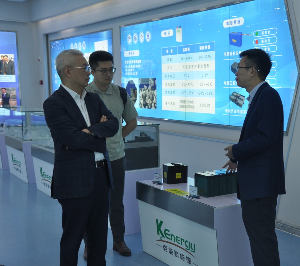 厚望投資董事(shì)長(cháng)曾之傑一(yī)行(xíng)莅臨克能(néng)新能(néng)源指導（2023年(nián)4月(yuè)14日(rì)）