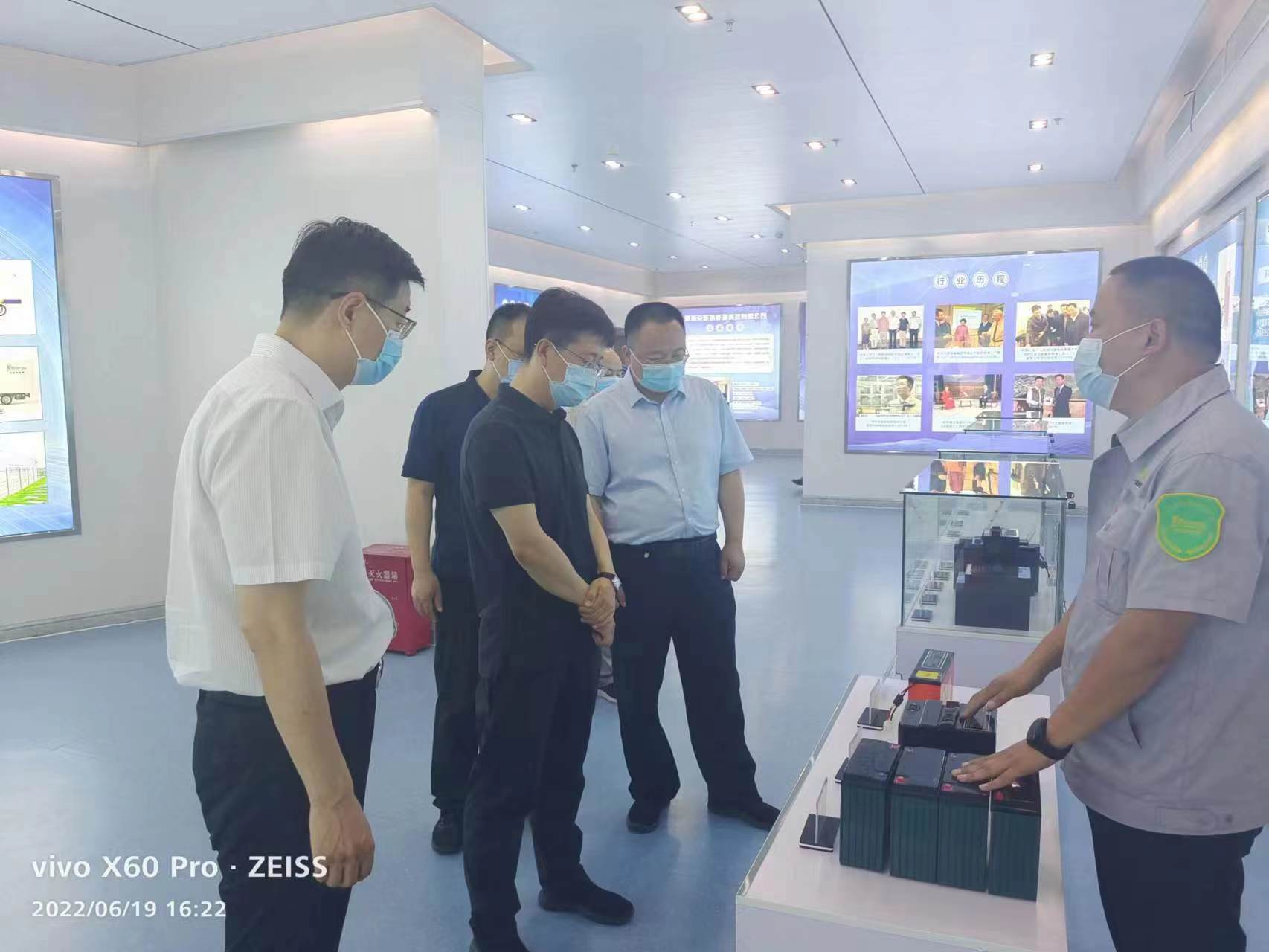 安陽市(shì)政府市(shì)長(cháng)高(gāo)永到(dào)克能(néng)新能(néng)源調研（2022年(nián)6月(yuè)19日(rì)）