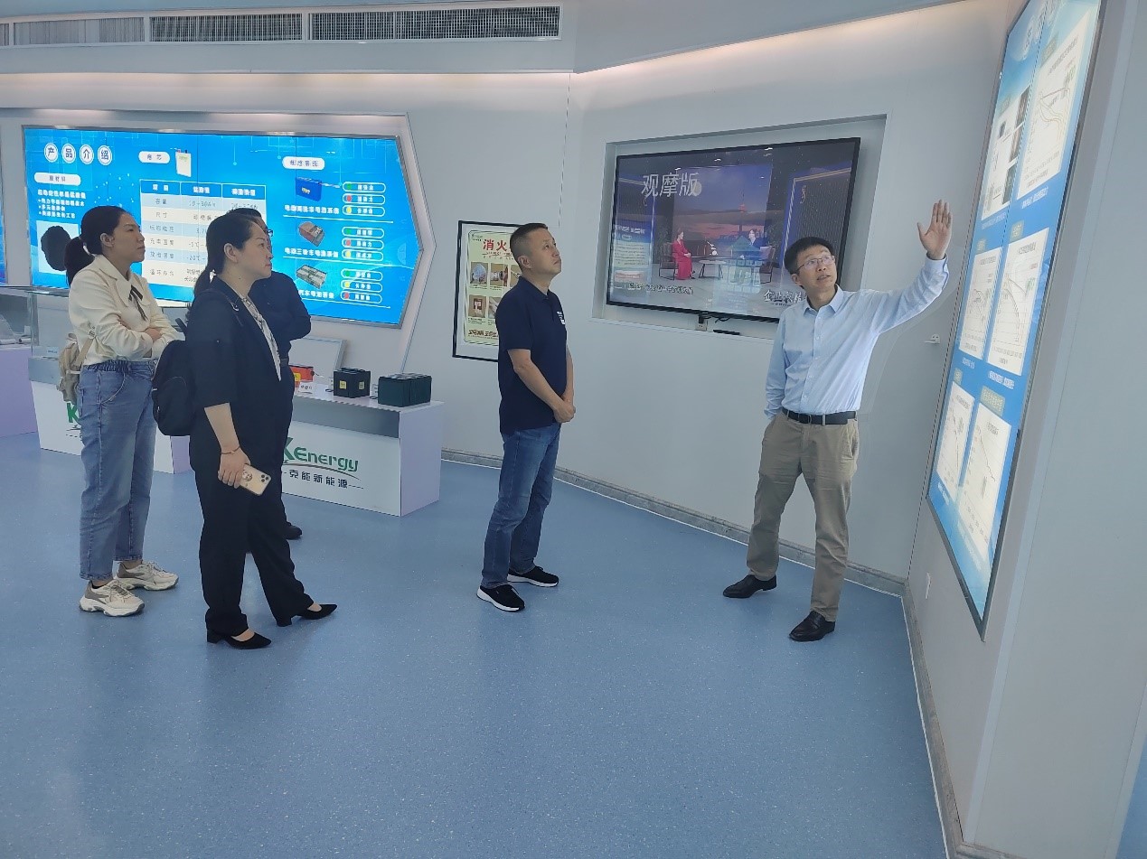 新石器(qì)無人(rén)車(chē)創始人(rén)餘恩源到(dào)訪克能(néng)（2021年(nián)9月(yuè)24日(rì)）