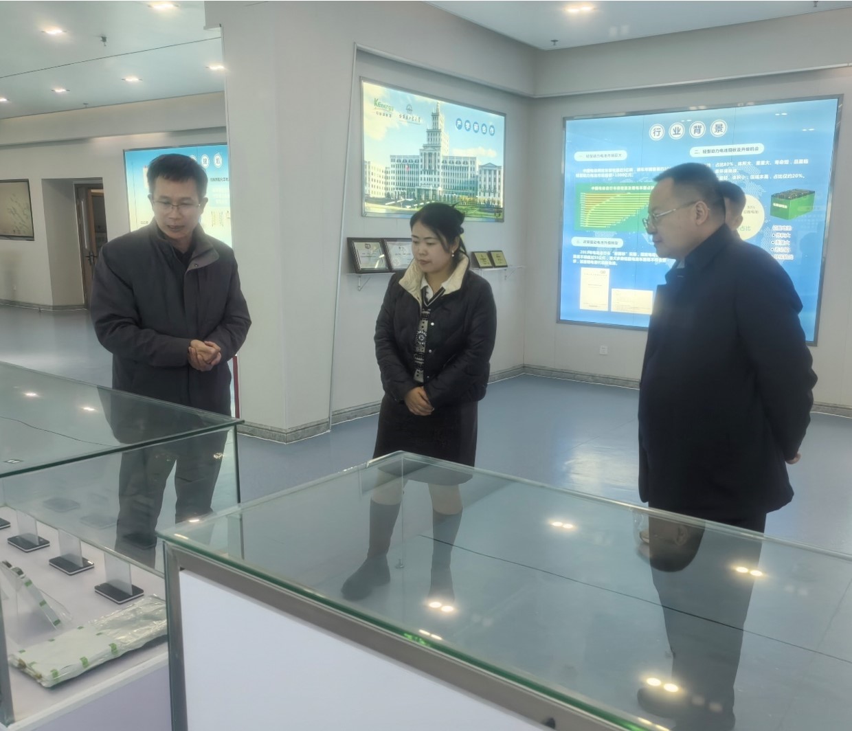晶澳智慧分(fēn)布式能(néng)源負責人(rén)莅臨克能(néng)新能(néng)源調研（2024年(nián)12月(yuè)3日(rì)）