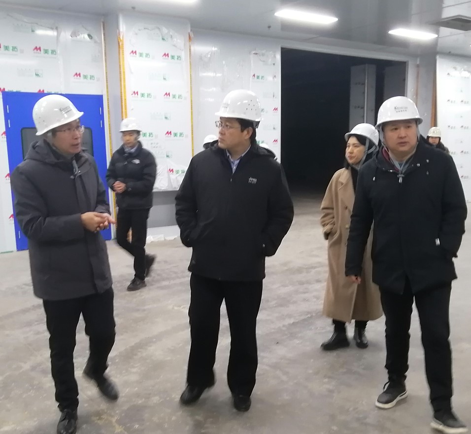 安陽縣政府縣長(cháng)馬衛莅臨克能(néng)調研（2024年(nián)1月(yuè)9日(rì)）