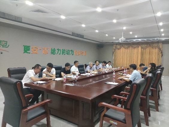 安陽縣檢察長(cháng)呼雪(xuě)峰到(dào)克能(néng)現(xiàn)場(chǎng)辦公解決公司困難（2021年(nián)7月(yuè)6日(rì)）