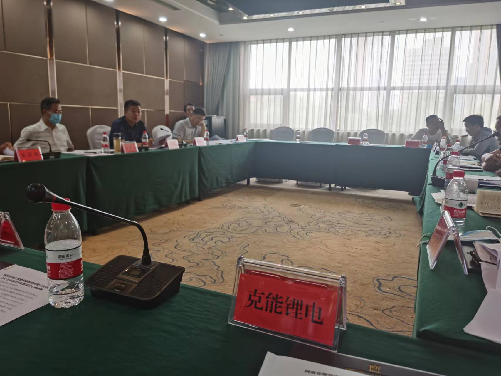克能(néng)锂電(diàn)參加省重點項目督查座談會(huì)（2022年(nián)6月(yuè)4日(rì)）